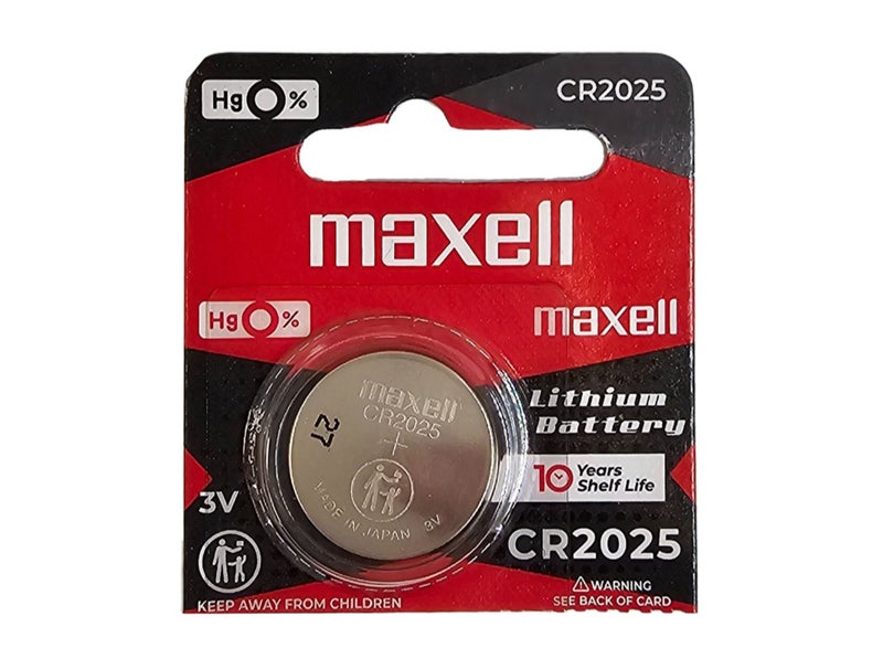 Maxell CR2025 3V lithium coin battery Carousel 1