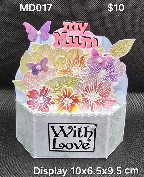 Mother / Mother's Day Cards - Pop-Up or Shaker Cards - $10 each - Handmade Carousel 1