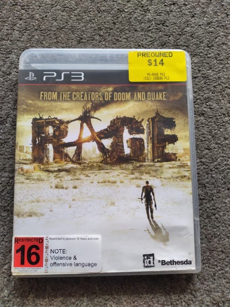 Ps3 game rage fantastic condition Carousel 1