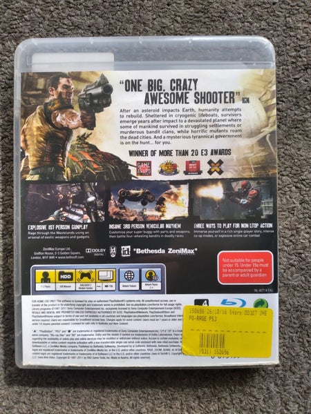 Ps3 game rage fantastic condition Carousel 2