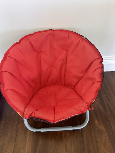 Folding Red Kids Chair up to 50kg Carousel 2