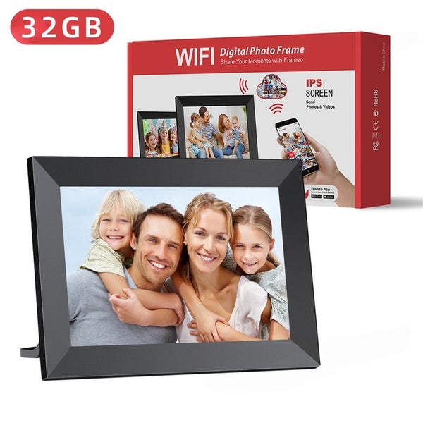 Elsoung Black 32Gb Storage 10 Inch Wifi Digital Photo Frame | Hd Display + Remot Carousel 2
