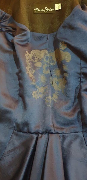 Annah Stretton 2 Tone Navy Jacket Size L Carousel 2