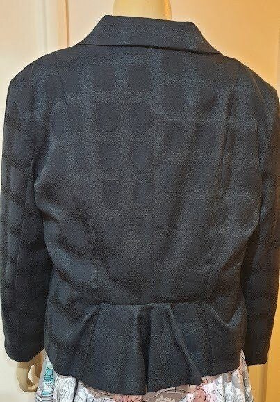 Annah Stretton 2 Tone Navy Jacket Size L Carousel 3