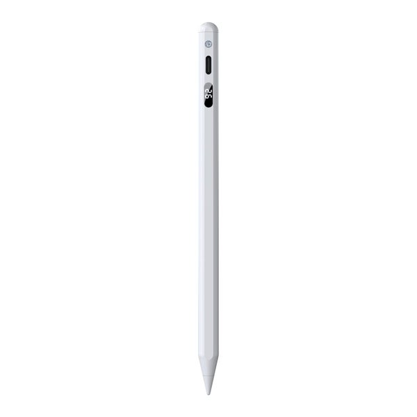 Stylus Pen with Digital Power Display, Palm Rejection, and Magnetic for iPad Carousel 2