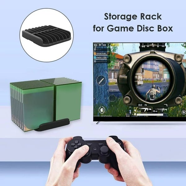 Game Disc Storage Rack CD Box Holder for PS4 PS5 DE UHD XBOX Game Console Stand Carousel 2