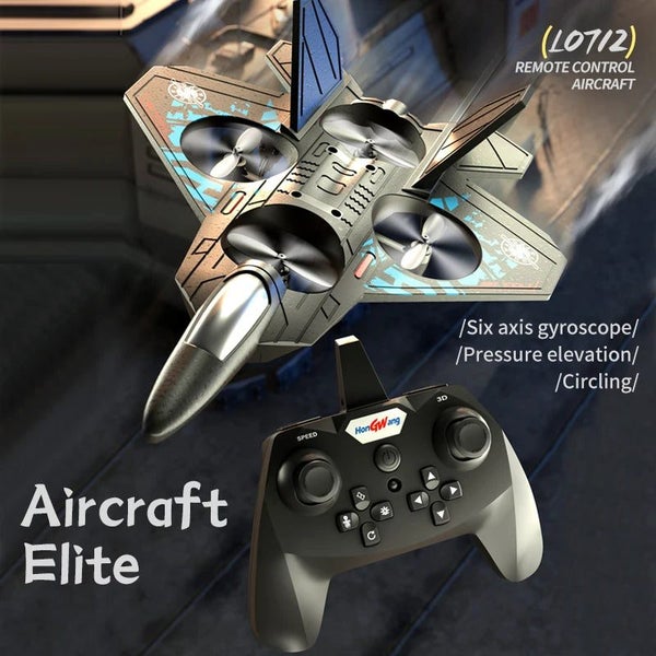 L0712 RC Plane 2.4G Remote Control Aircraft Gravity Sensing Aircraft Glider w... Carousel 2