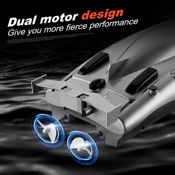 2.4G Radio Rc Boat 30Km/h Racing Boat High Speed Speedboat 20Mins Battery 2 C... Carousel 7