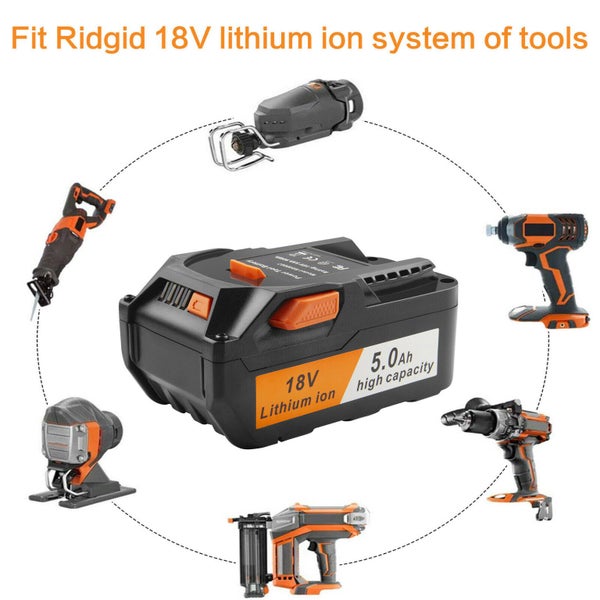 AEG 18V 5.0ah Battery Carousel 2
