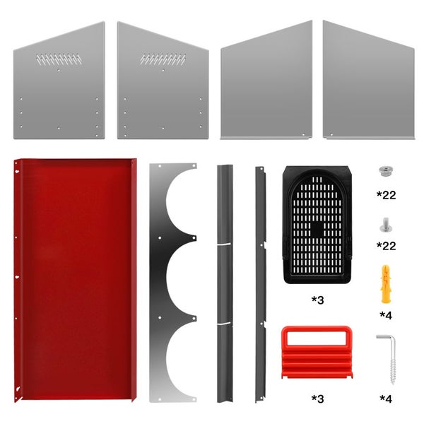 Chicken Nesting Box Hen Laying Nest Boxes Chook Coop Egg Perch NZ Clearance Carousel 2