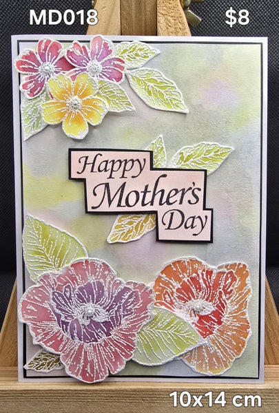 Mother / Mother's Day Cards - Variety Available - $8 each - Handmade Carousel 1