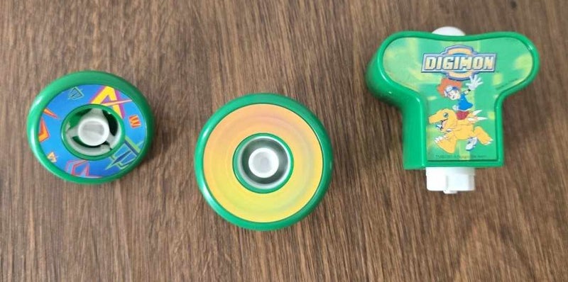 Digimon Spinning Top Stackers 2001 Carousel 2