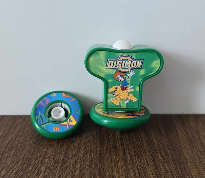 Digimon Spinning Top Stackers 2001 Carousel 1