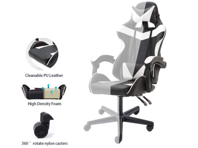 BLUE- Gaming Chair office chair Carousel 5