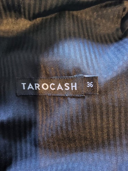 Tarocash Mens Navy Suit Jacket sz 40 Pants sz 36 worn once Carousel 5