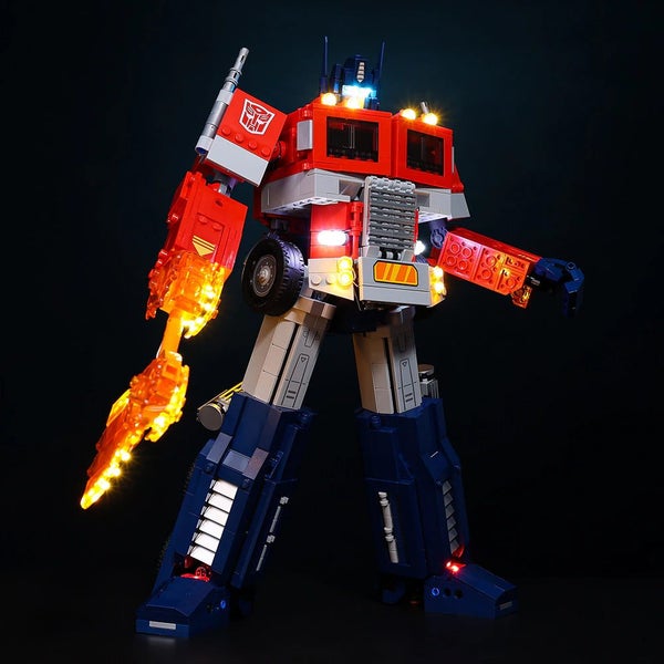 Lego Optimus Prime 10302 Light Kit Carousel 1