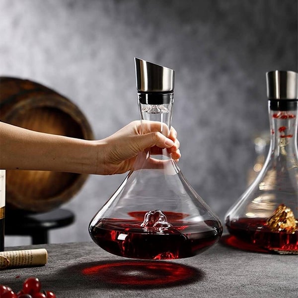 PTN NEW 1500ML Waterfall Iceberg Red Wine Aerator Decanter62954756886659112