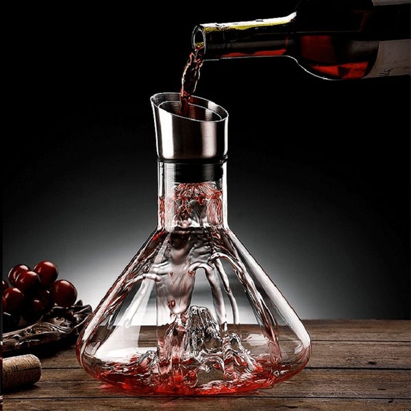 PTN NEW 1500ML Waterfall Iceberg Red Wine Aerator Decanter62954756886659111
