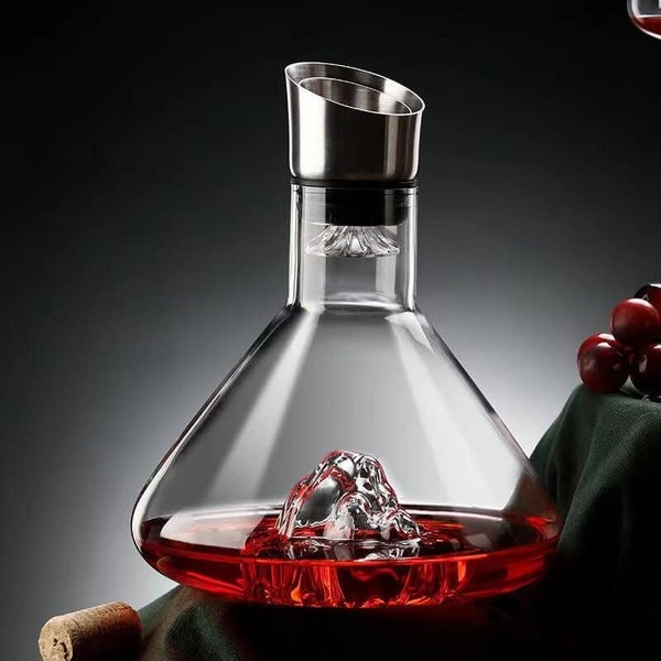PTN NEW 1500ML Waterfall Iceberg Red Wine Aerator Decanter62954756886659114