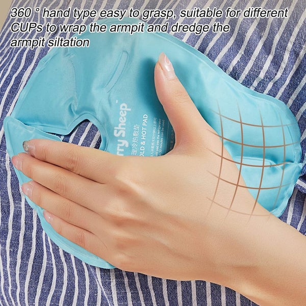 Breast Therapy Gel Pad Breastfeeding Hot Cold Gel Pad Postpartum Recovery Nursin Carousel 8