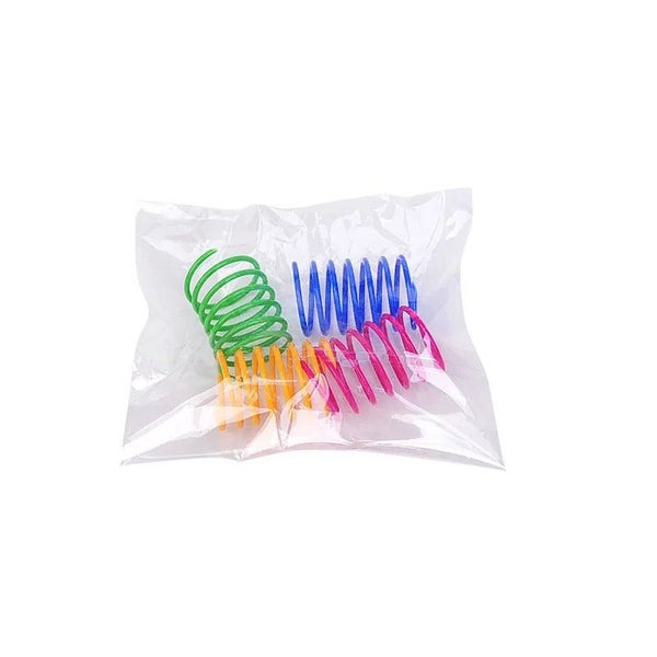 4-Pack Colorful Spring Cat Toy – Interactive, Flexible Fun for Cats Carousel 2