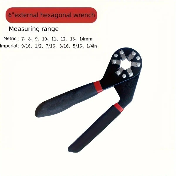 Multifunctional Hexagonal Torque Adjustable Wrench - NEW Carousel 11
