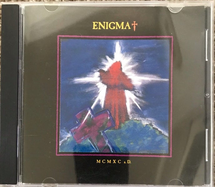 Enigma, MCMXC a.D. Compact Disc. 1990 Debut Album by Enigma on CD. Near Mint. Carousel 1