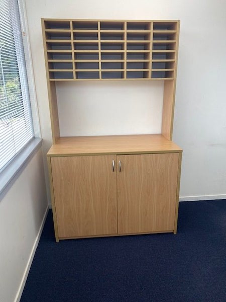 Credenza with pigeon holes - FREE DELIVERY AT BUY NOW PRICE IN AUCKLAND Carousel 1