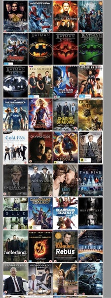 Bulk Lot 96 DVDs - for $89! Carousel 1