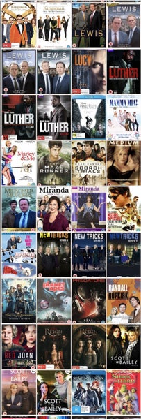 Bulk Lot 96 DVDs - for $89! Carousel 2
