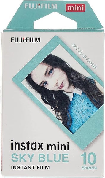 Instax Fujifilm Mini Film, Blue 10 Pack Carousel 1
