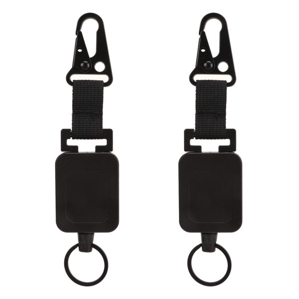 easy pull buckle retractable keychain mini buckle key chain quick release Carousel 8