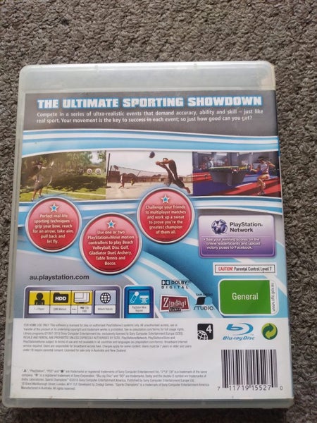 Ps3 game sports champions fantastic condition Carousel 3
