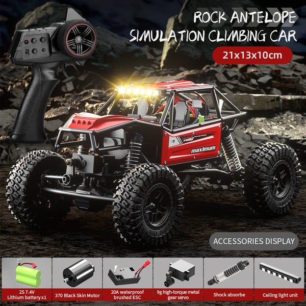 Elosung Rock Antelope Rc Car 2.4Ghz Simulation Off Road Climbing Vehicle With Re Carousel 2