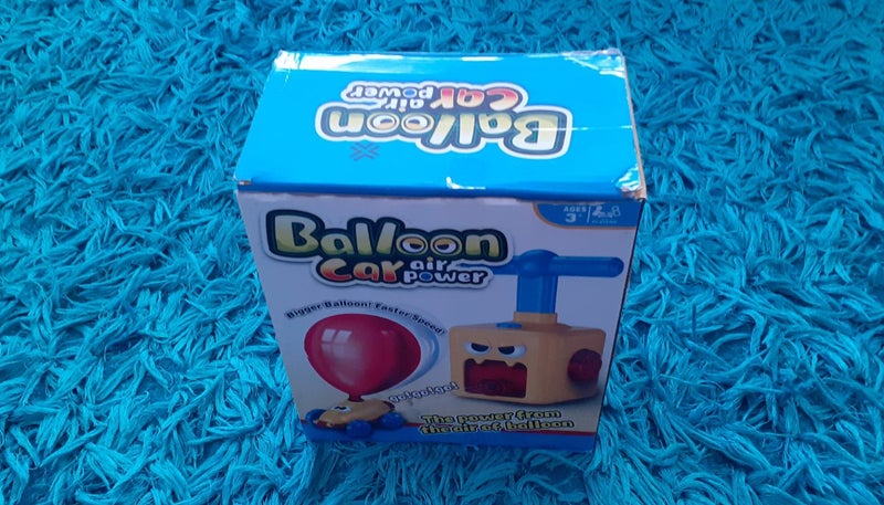 Kmart Balloon Air Power Car Toy Carousel 9