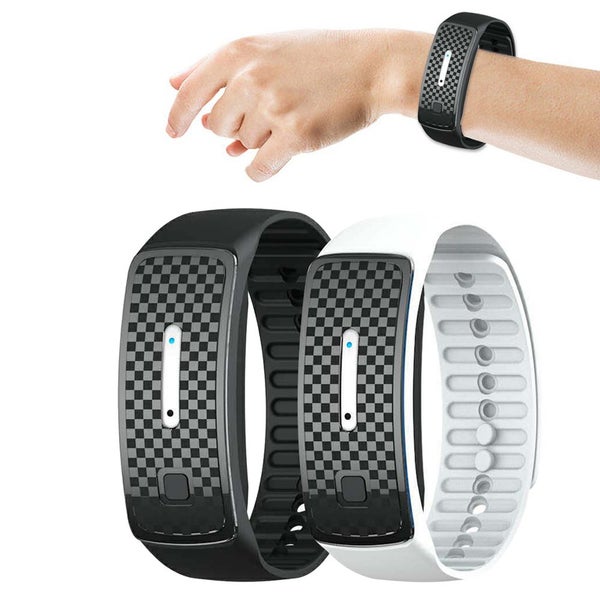 2PCS Ultrasonic Electronic Mosquito Repellent Bracelet Anti Mosquito Wrist Band Carousel 1