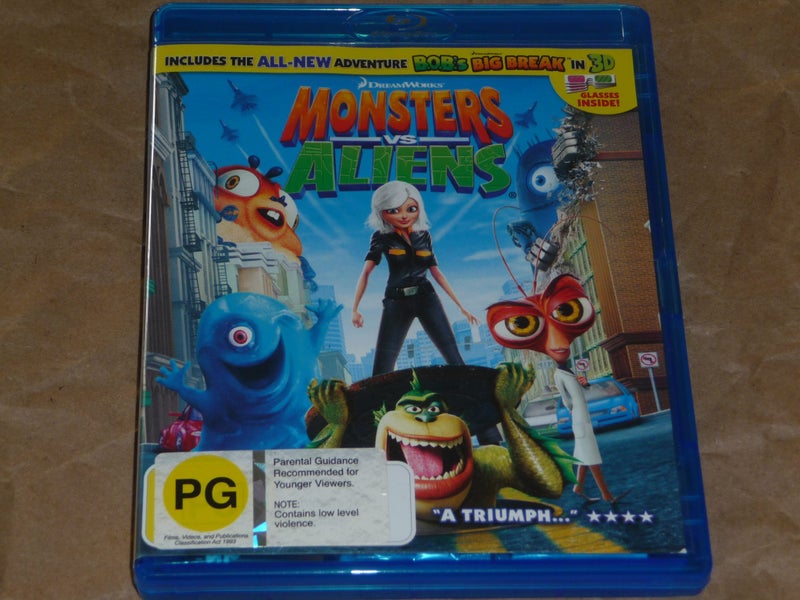 Monsters vs Aliens (Blu-ray)629366746388501128