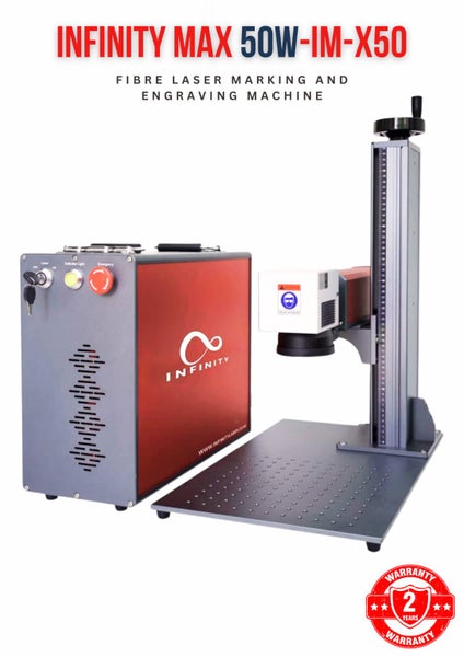 INFINITY LASER 50W MAX Fibre Laser Machine Carousel 1