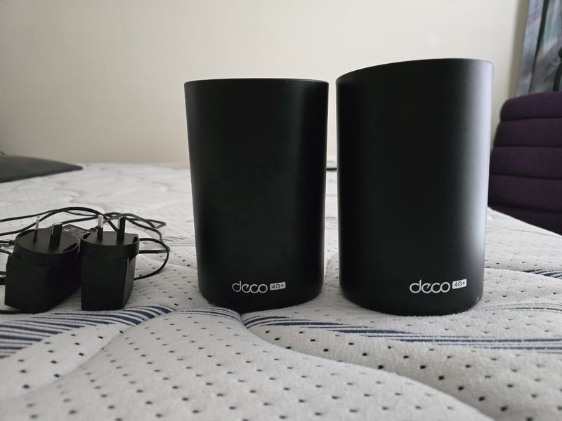 2× TP-Link Deco X58-4G Whole Home Mesh Wi-Fi 6 Router Gateway – AX3000 + 4G LTE Carousel 1