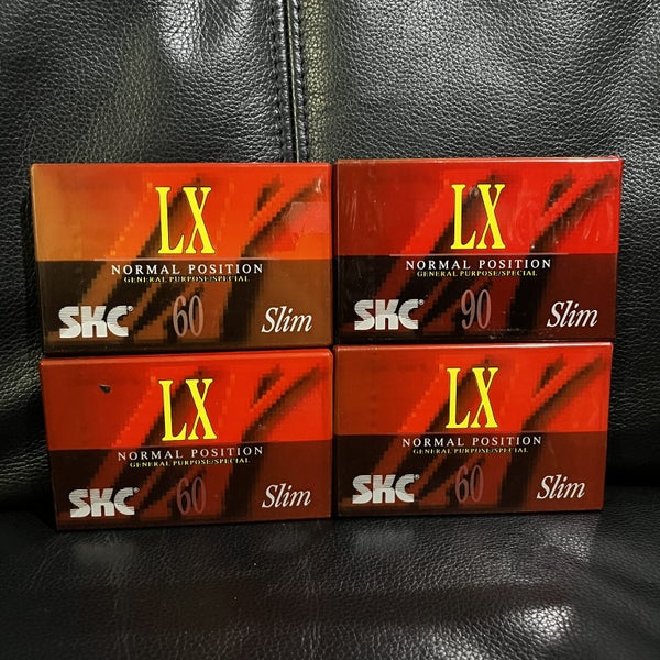 3 x SKC 60 MINUTE TAPES, 1 x SKC 90 MINUTE TAPE Carousel 1