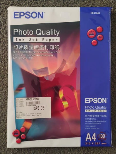 Photo Quality Paper 100 sheets Carousel 1