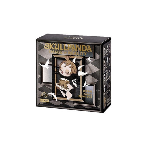 Pop Mart: Skullpanda - Image of Reality Badge Blind Box (Single) Carousel 1