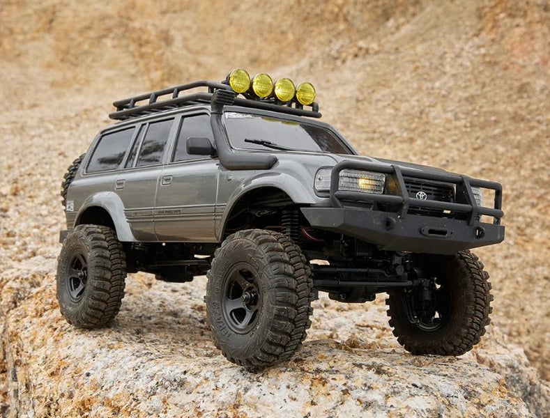 FMS - Land Cruiser LC80 RTR Toyota 4WD - RC Crawler 1/18 - Rock Truck - GREY Carousel 2