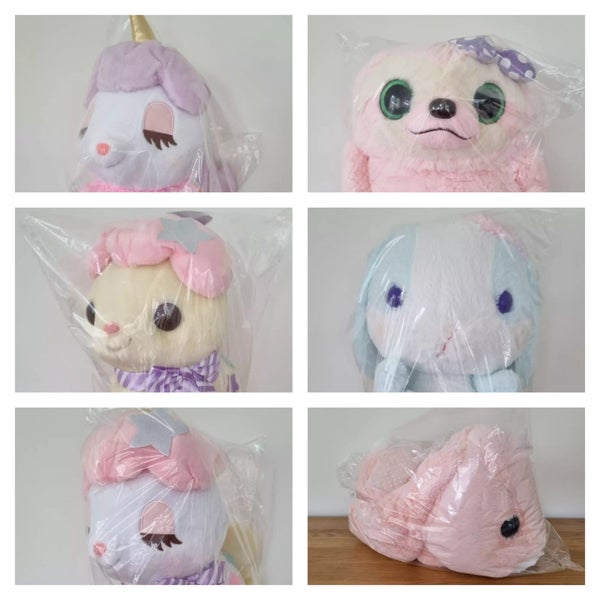 XL Amuse Plushies Unicorn/ Bunny/ Sloth (CHOOSE ONE) Carousel 1