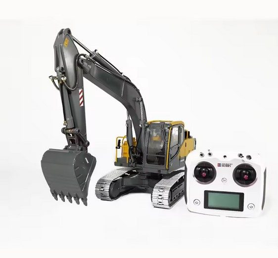 Double Eagle 1/14 Volvo EC160 Full Metal Electric Excavator RTR **NEW IN BOX** Carousel 7