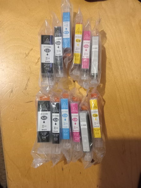 canon ink cartridges x2 sets Carousel 1