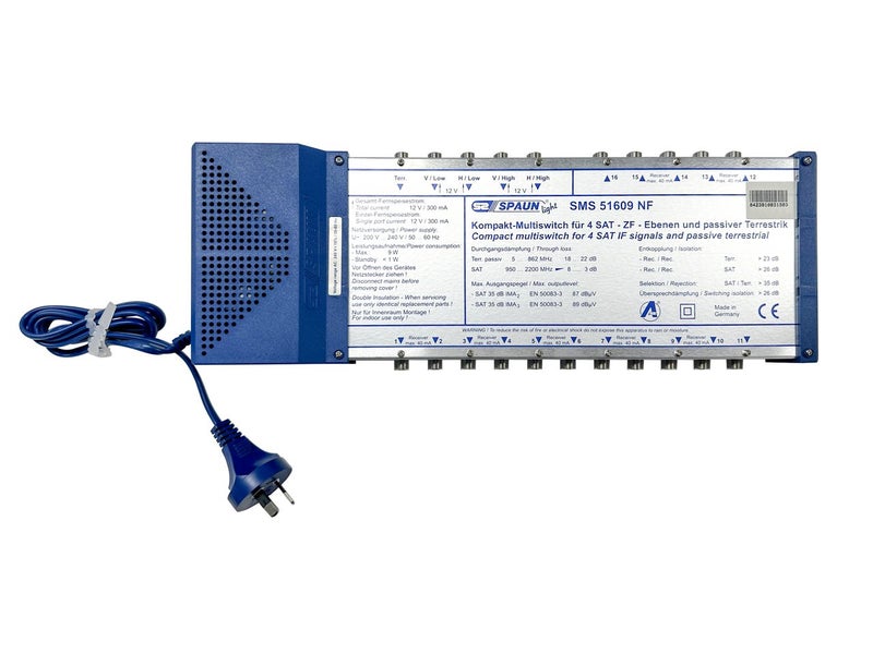 Spaun SMS 51609 Satellite NF Multiswitch Carousel 1