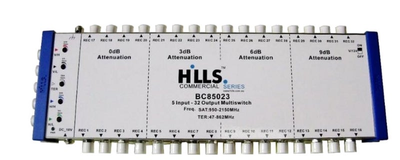 Hills Antenna BC85023 5-Wire, 32 Output Multiswitch Carousel 1