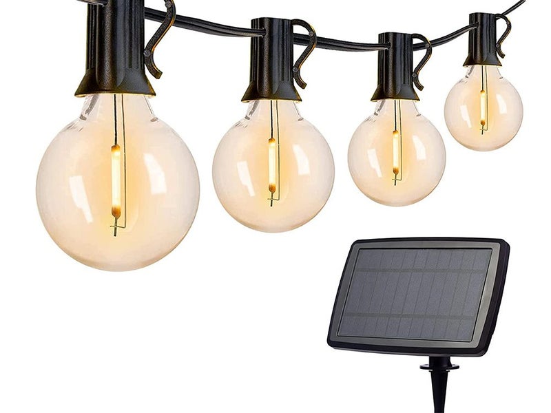 Solar Festoon Lights 15m - 50 Bulbs Carousel 1