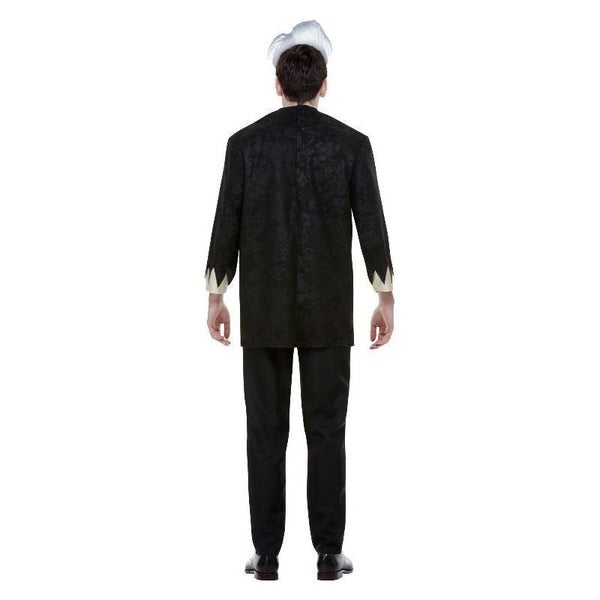 Addams Family Lurch Costume Adult Black Suit Mask Carousel 2
